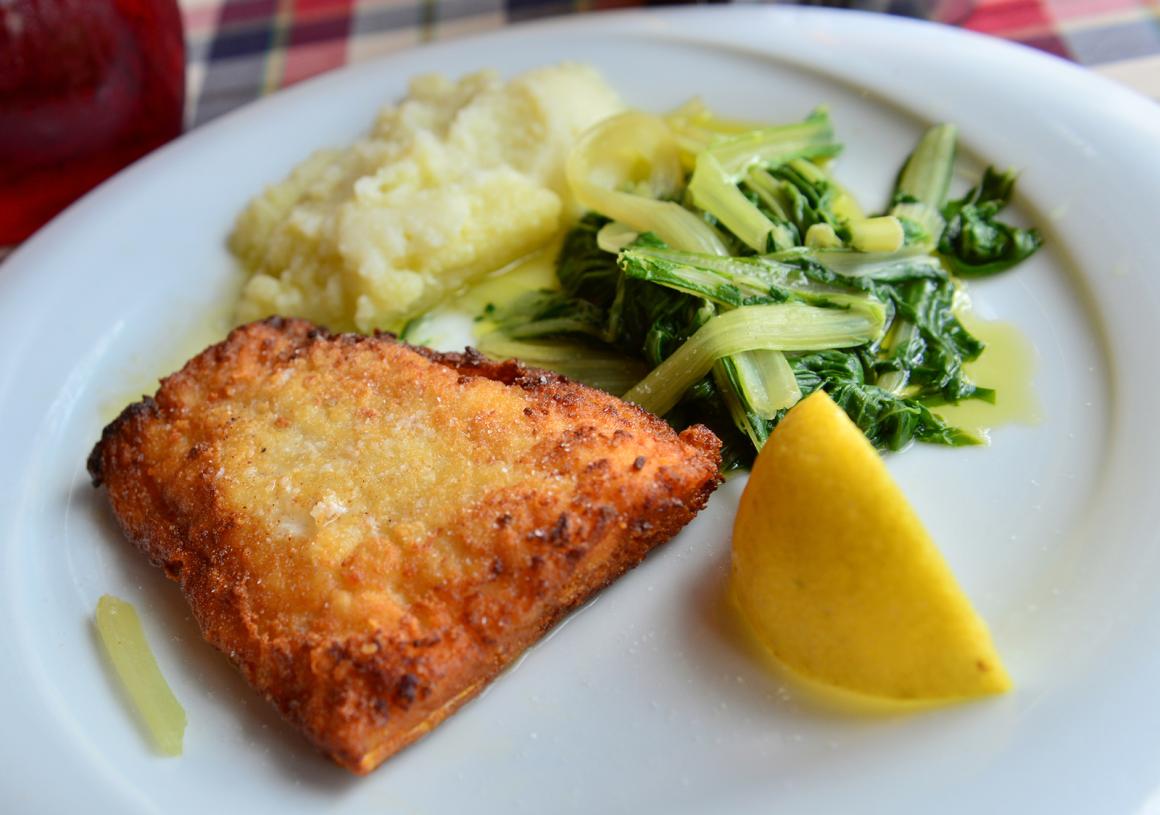 Dorschfilet gebraten