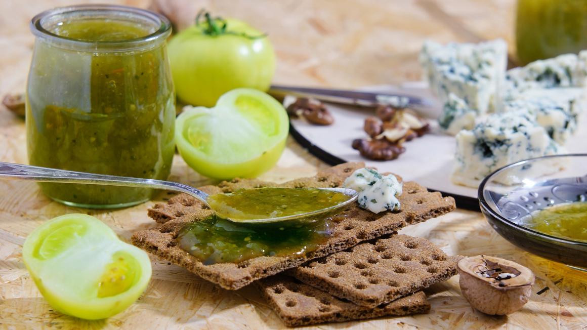 Grüne Tomaten Chutney - Rezept