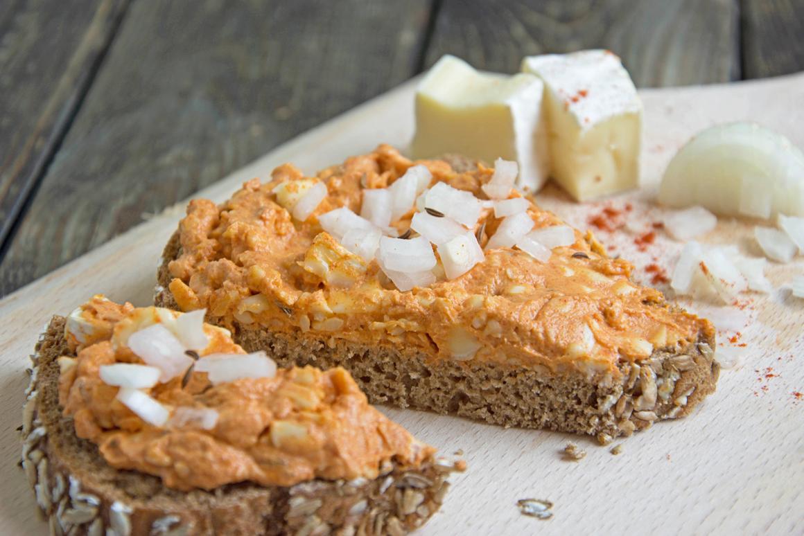 Roter Tofu-Aufstrich