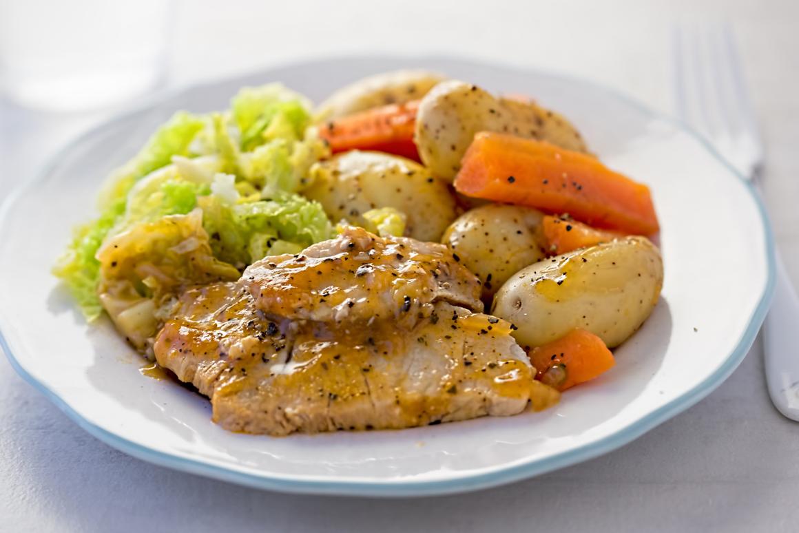 Sous vide Schweinefleisch