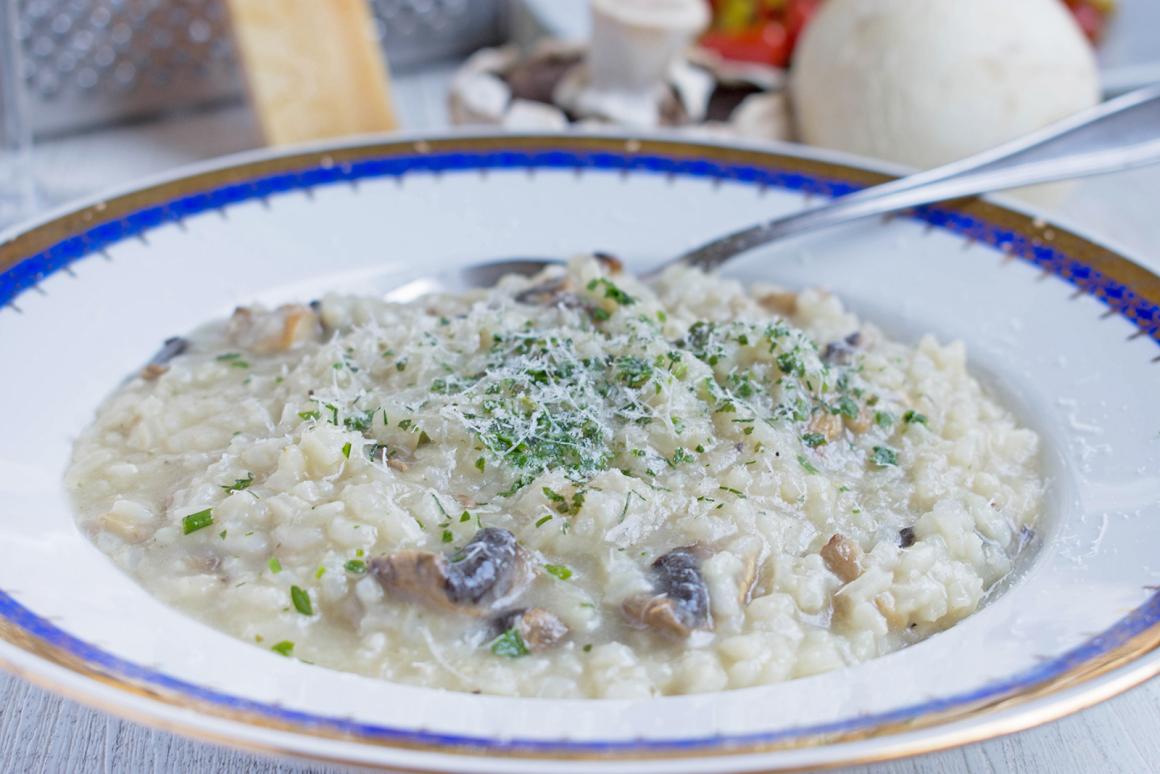 Risotto mit Champignons