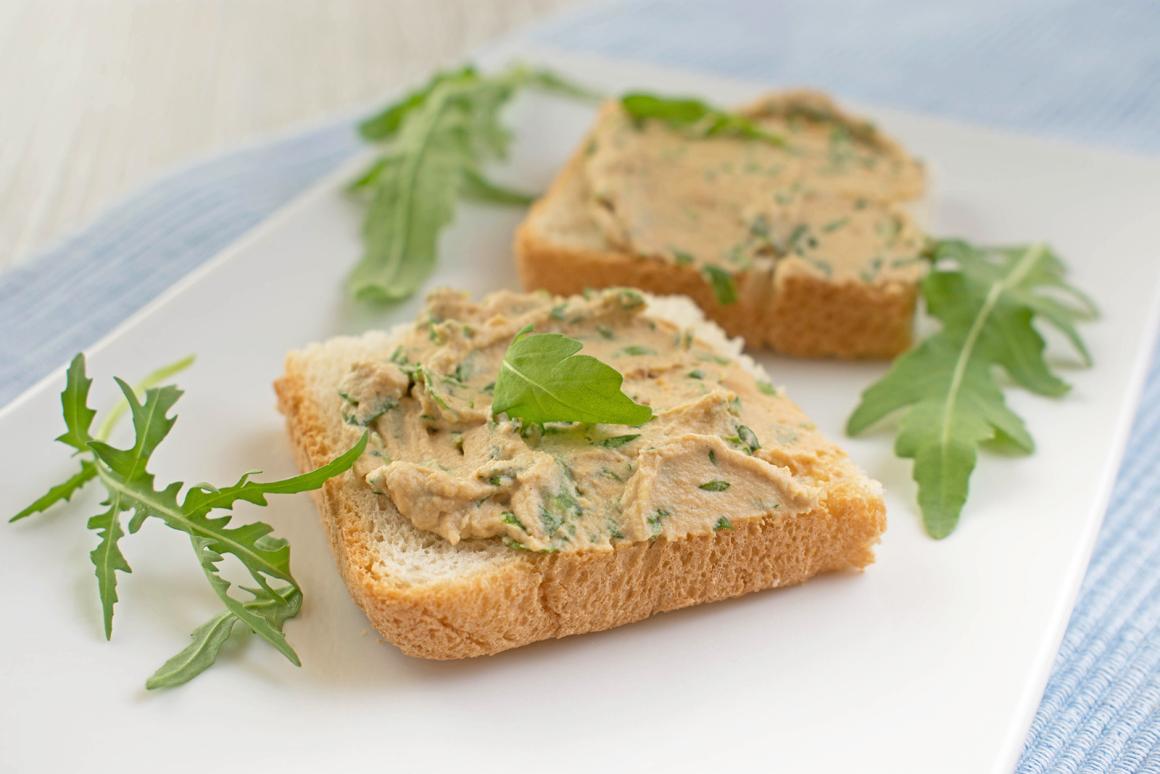 Poulet-Rucola-Aufstrich