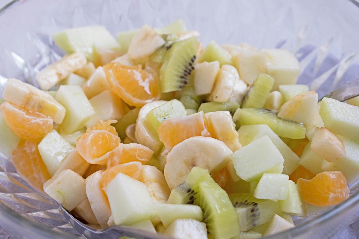 Gesunder Obstsalat