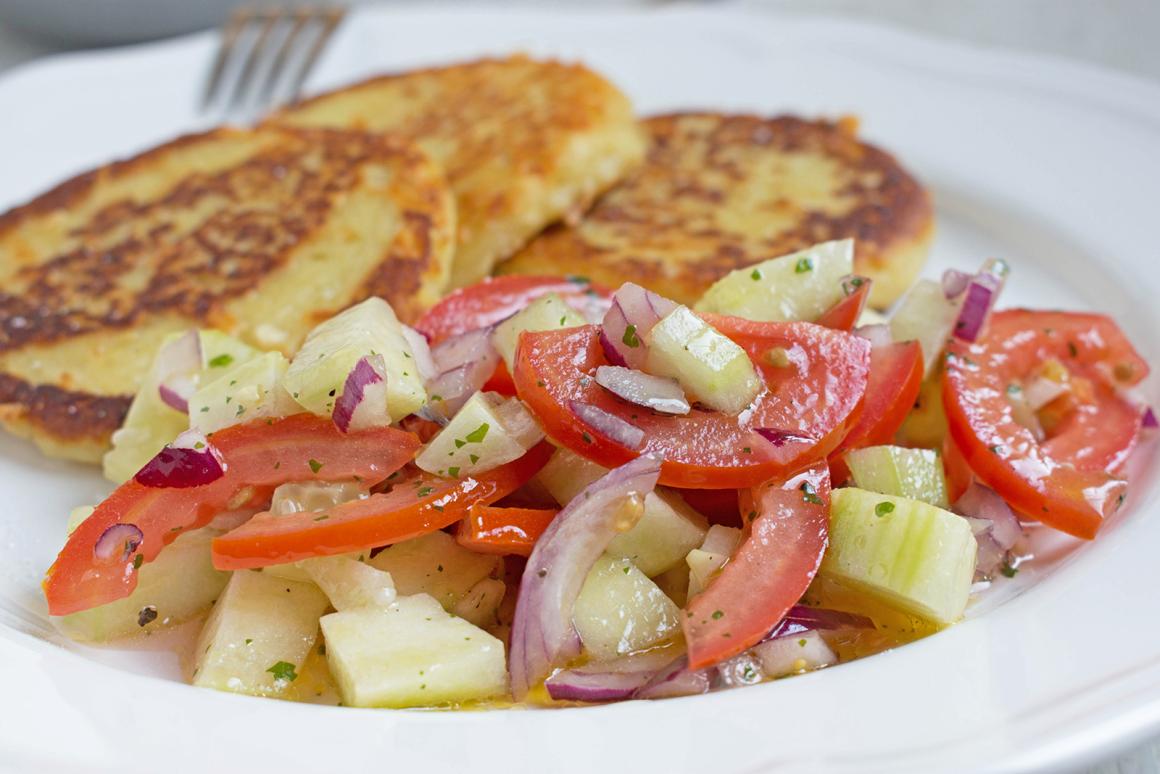Gurken-Tomatensalat