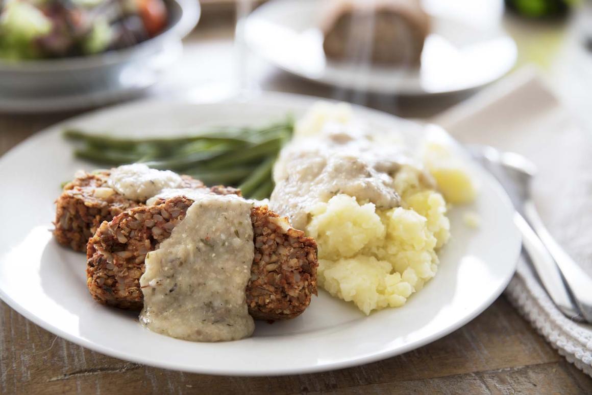 Veganer Braten