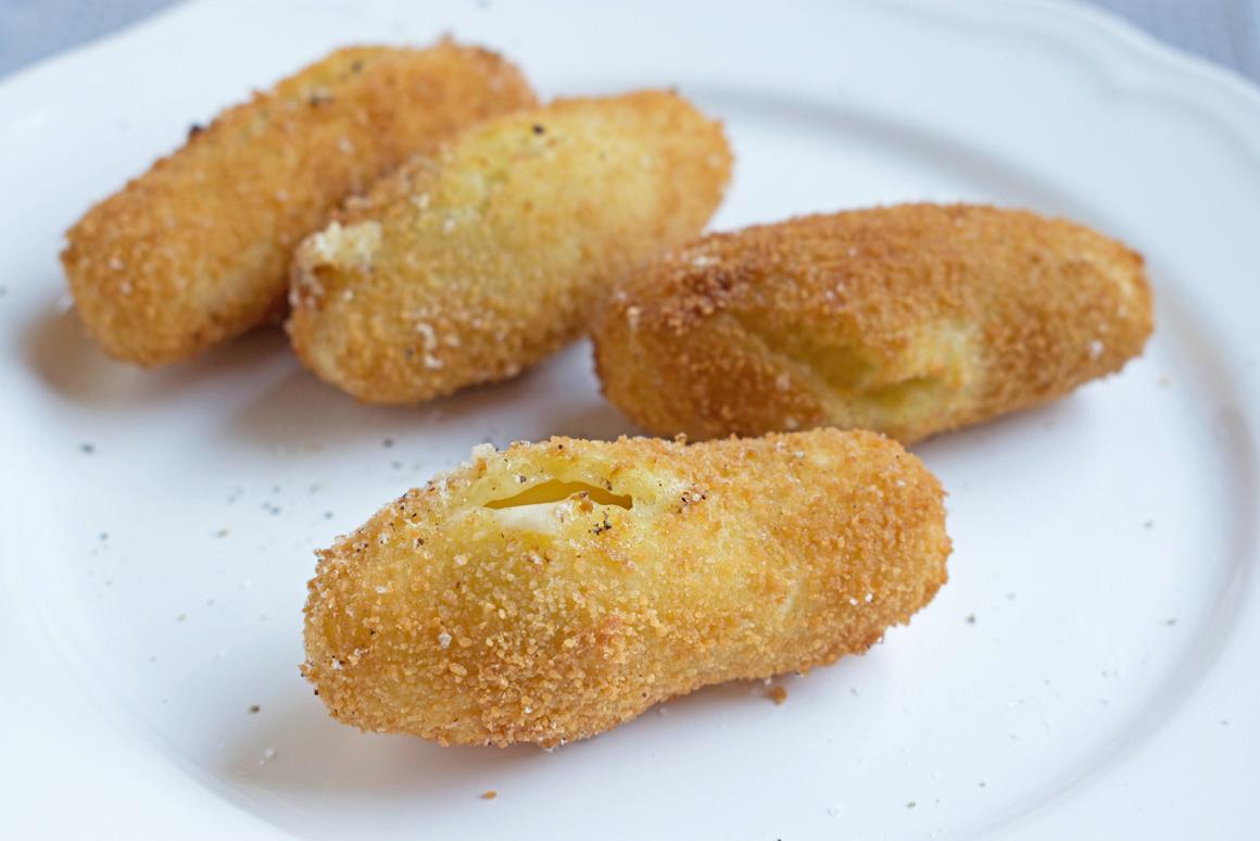 Kroketten mit Mozzarella