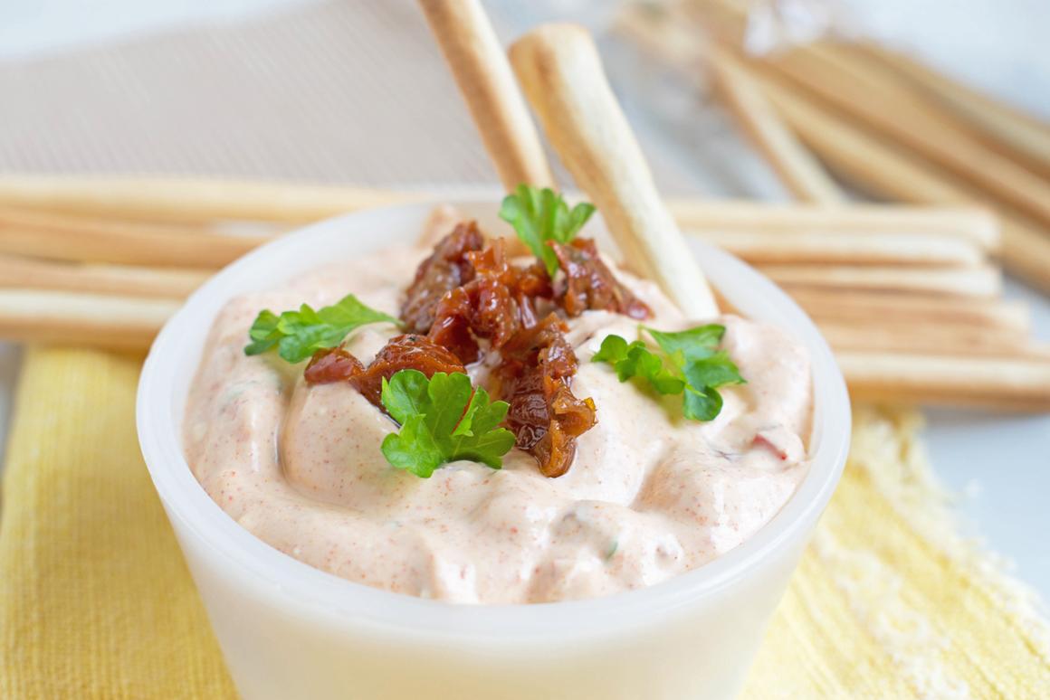 Feta-Tomaten Dip