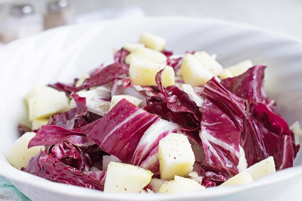 Radicchio-Apfel-Salat