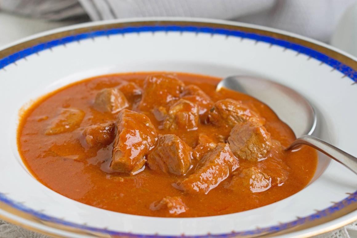 Gulasch ohne Wein