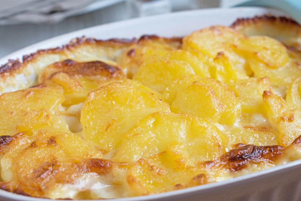 Veganes Kartoffelgratin