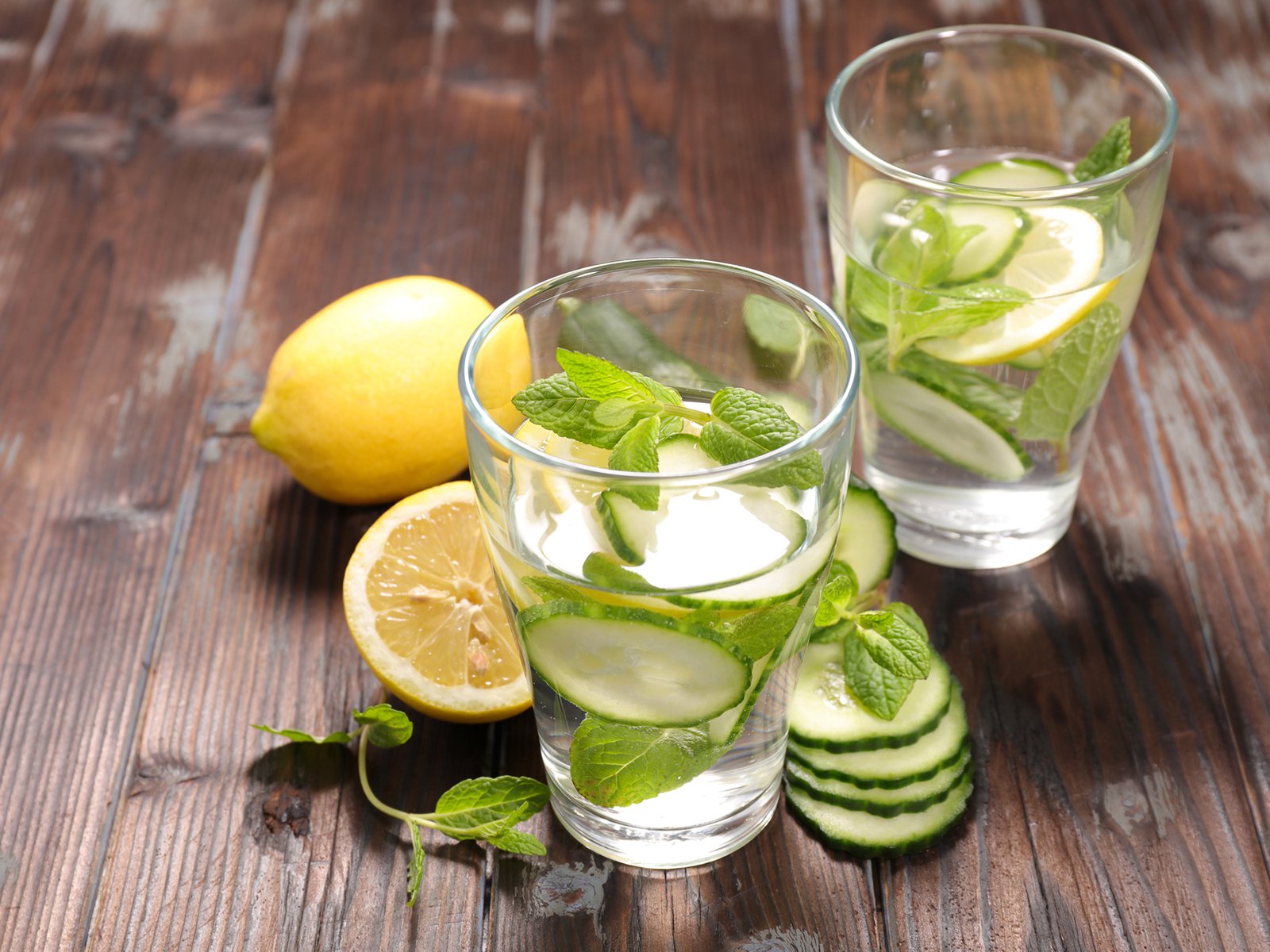 Detox Gurken-Wasser