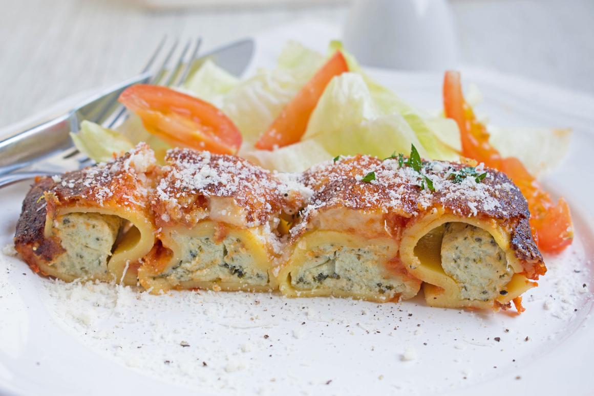 Grüne Cannelloni