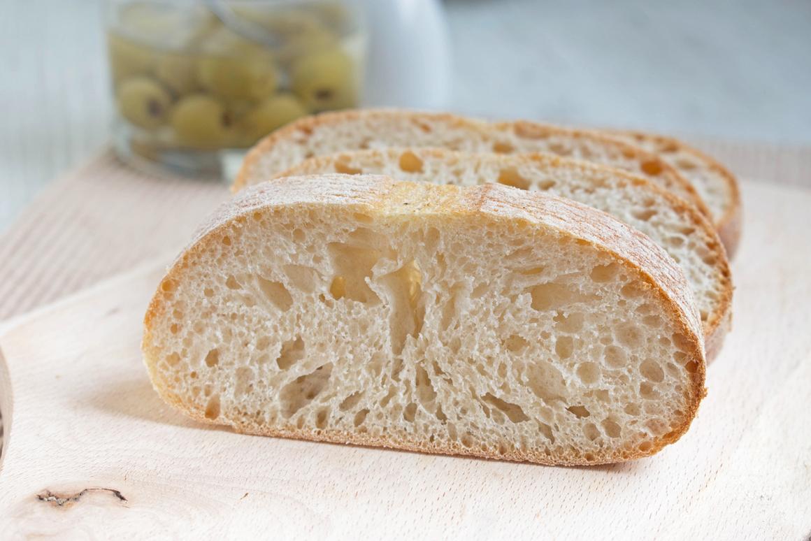 Ciabatta mit Trockenhefe