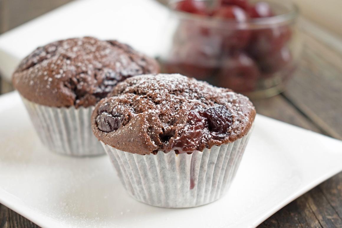 Schoko-Kirsch Muffins