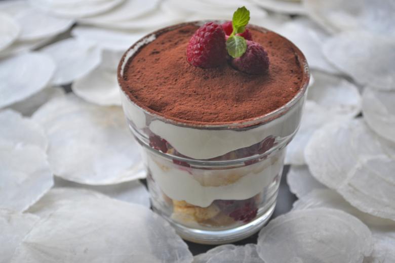 Himbeer Tiramisu Dessert