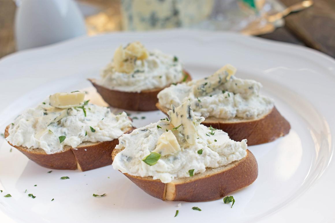 Aufstrich mit Gorgonzola