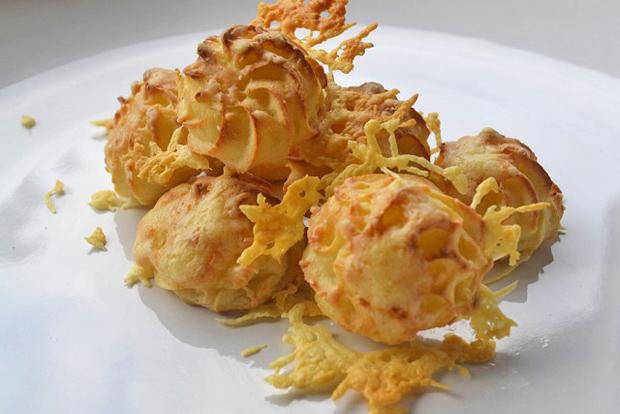 Spritzkartoffel mit Käsekruste