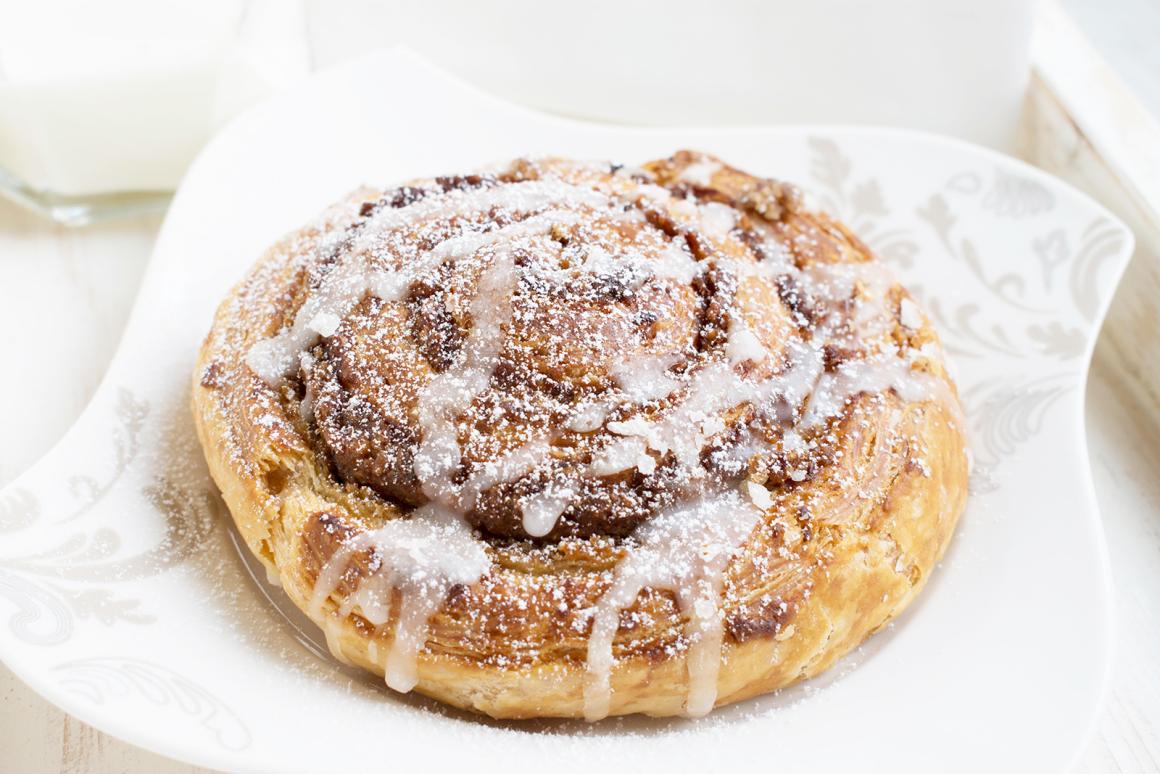 Nussschnecken mit Pizzateig