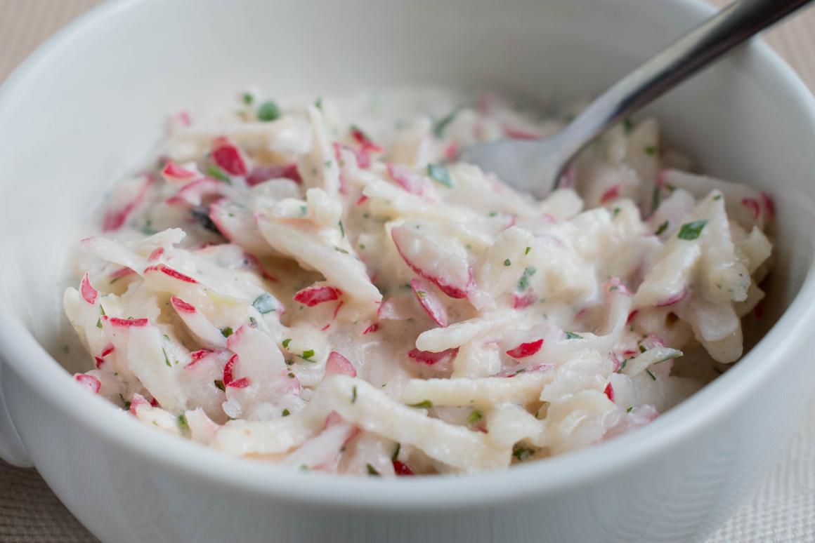 Radieschensalat mit Joghurt