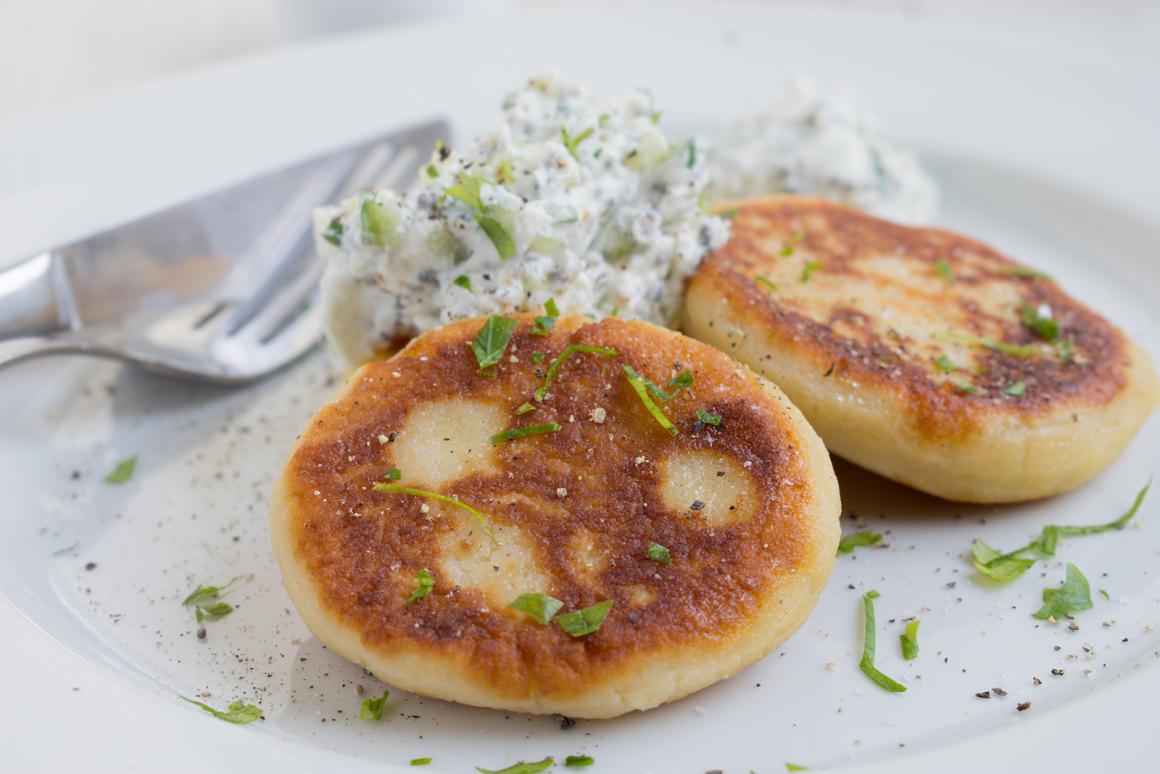 Blinis mit Trockenhefe