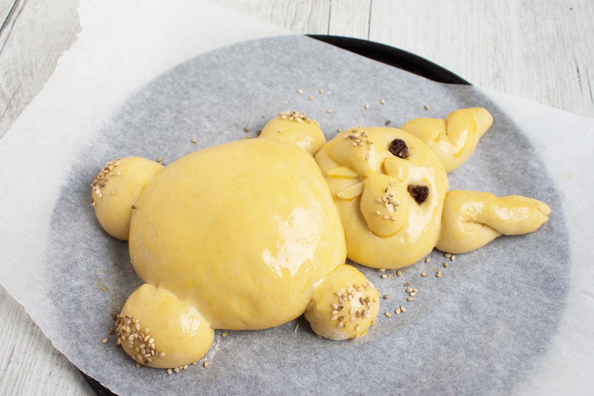 Oster-Zopfteig-Hase