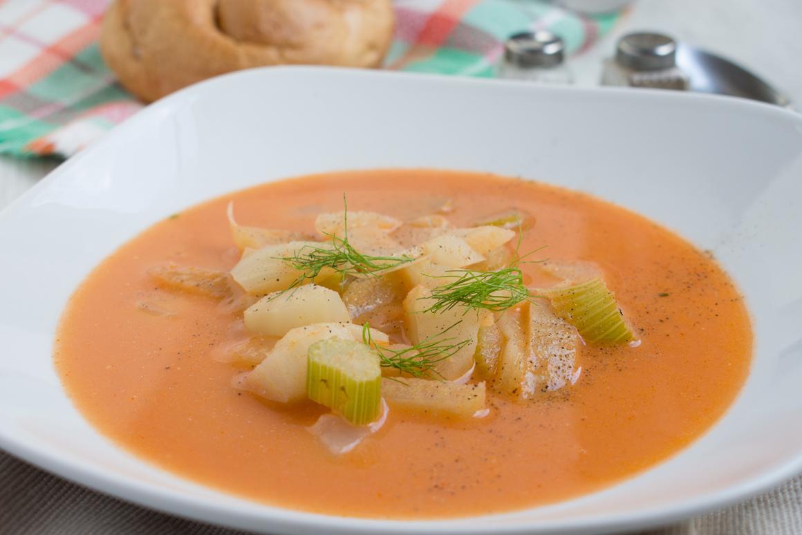Fenchelsuppe mit Kokosmilch