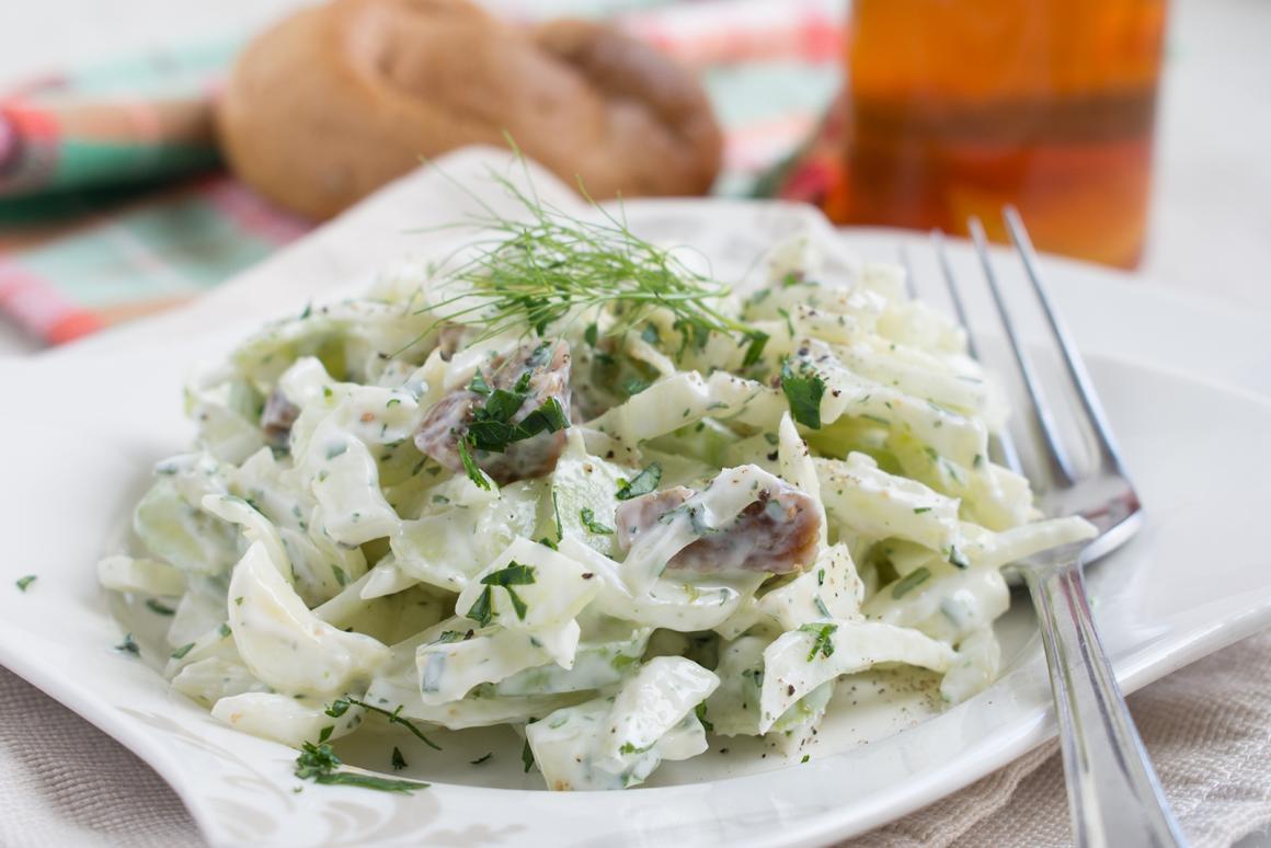 Fenchelsalat mit Feigen