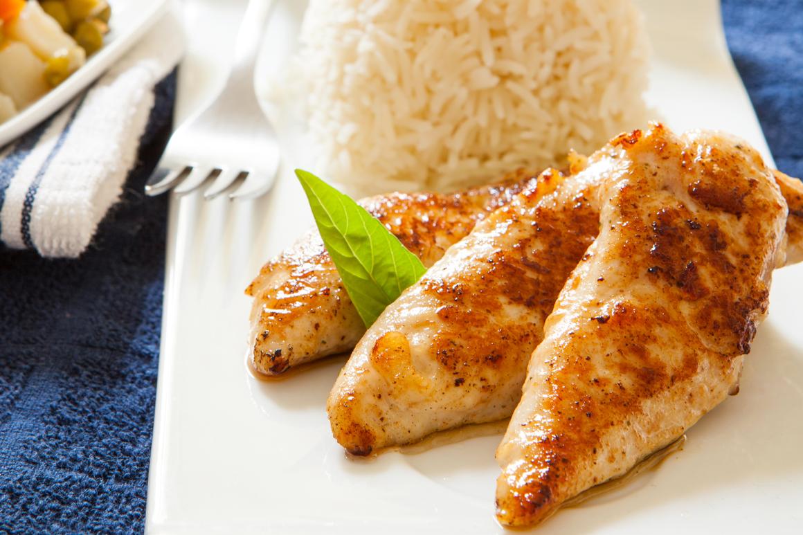 Hähnchenbrust mit Parmesanbutter