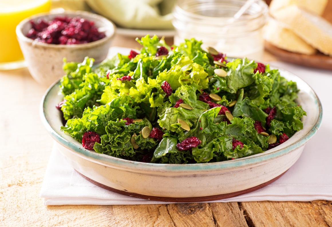 Federkohl Salat