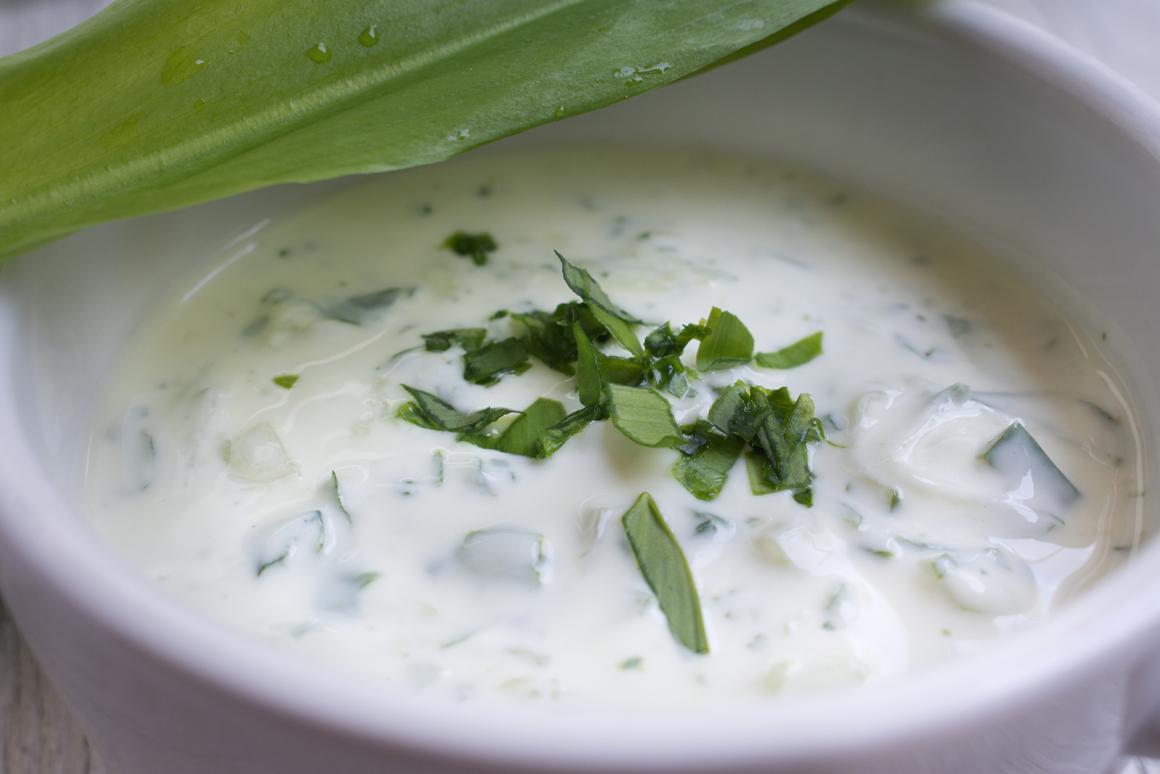 Bärlauch-Tzatziki