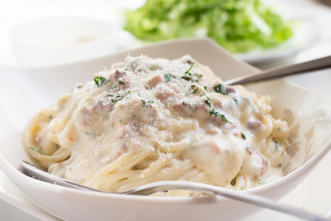 Vegane Spaghetti Carbonara