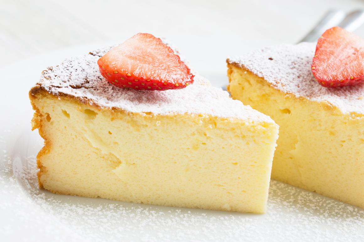 Quarkkuchen ohne Boden