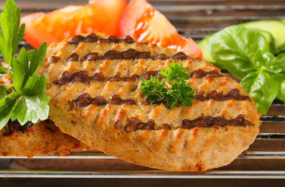Gemüseburger vom Grill