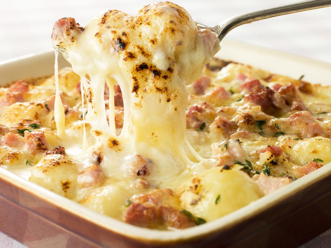 Tartiflette mit Schimmelkäse