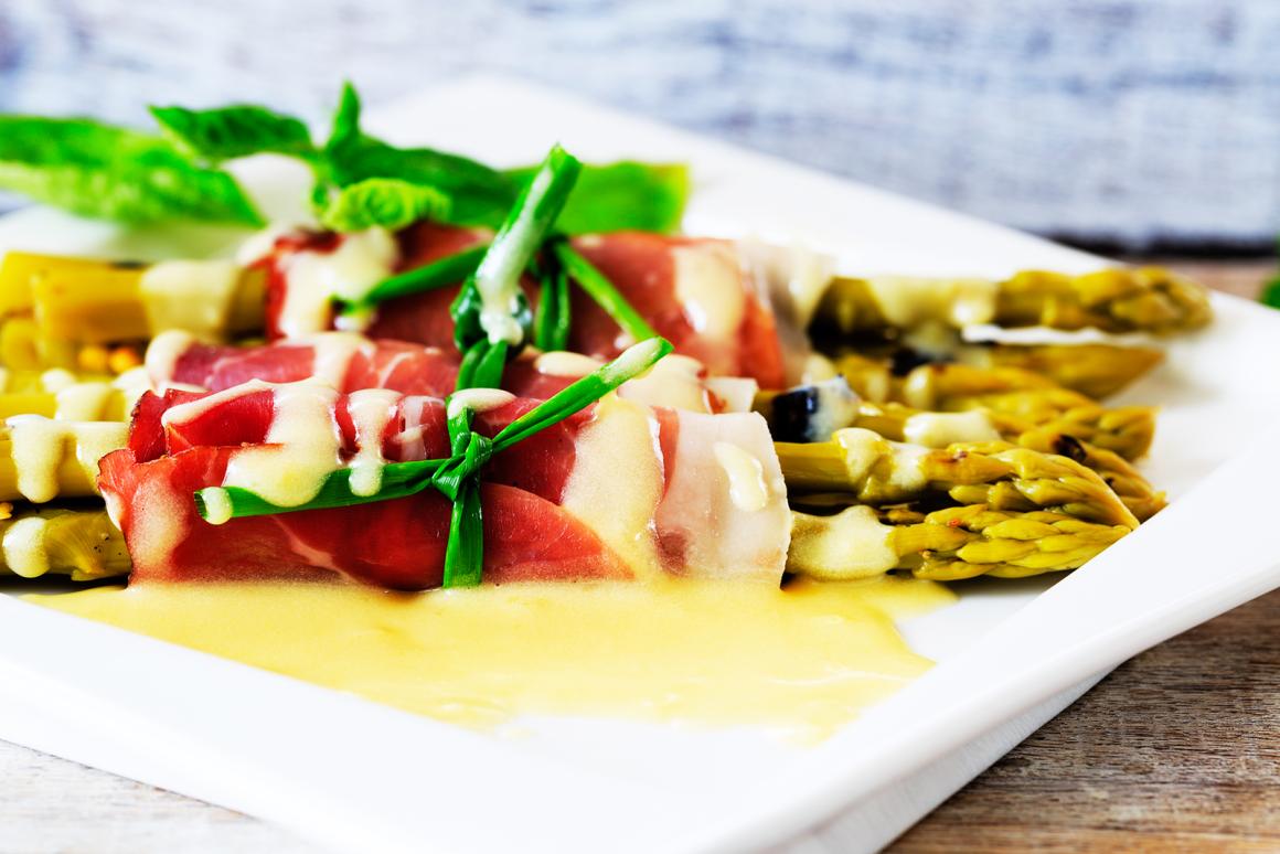 Schweizer Spargelgratin