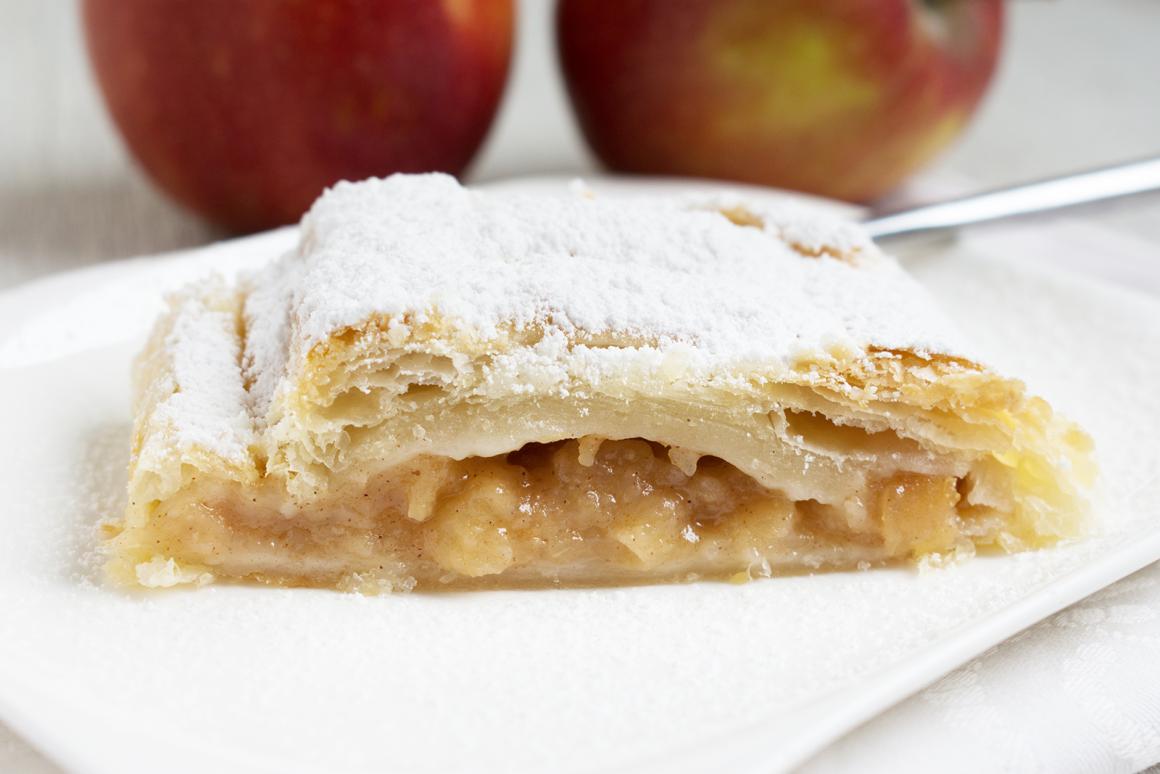 Schneller Apfelstrudel