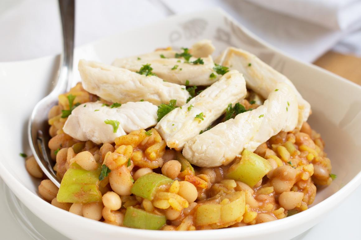 Baked Beans nach karibischer Art