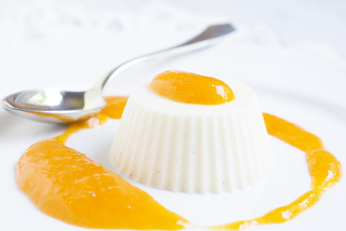 Panna Cotta mit Halbrahm