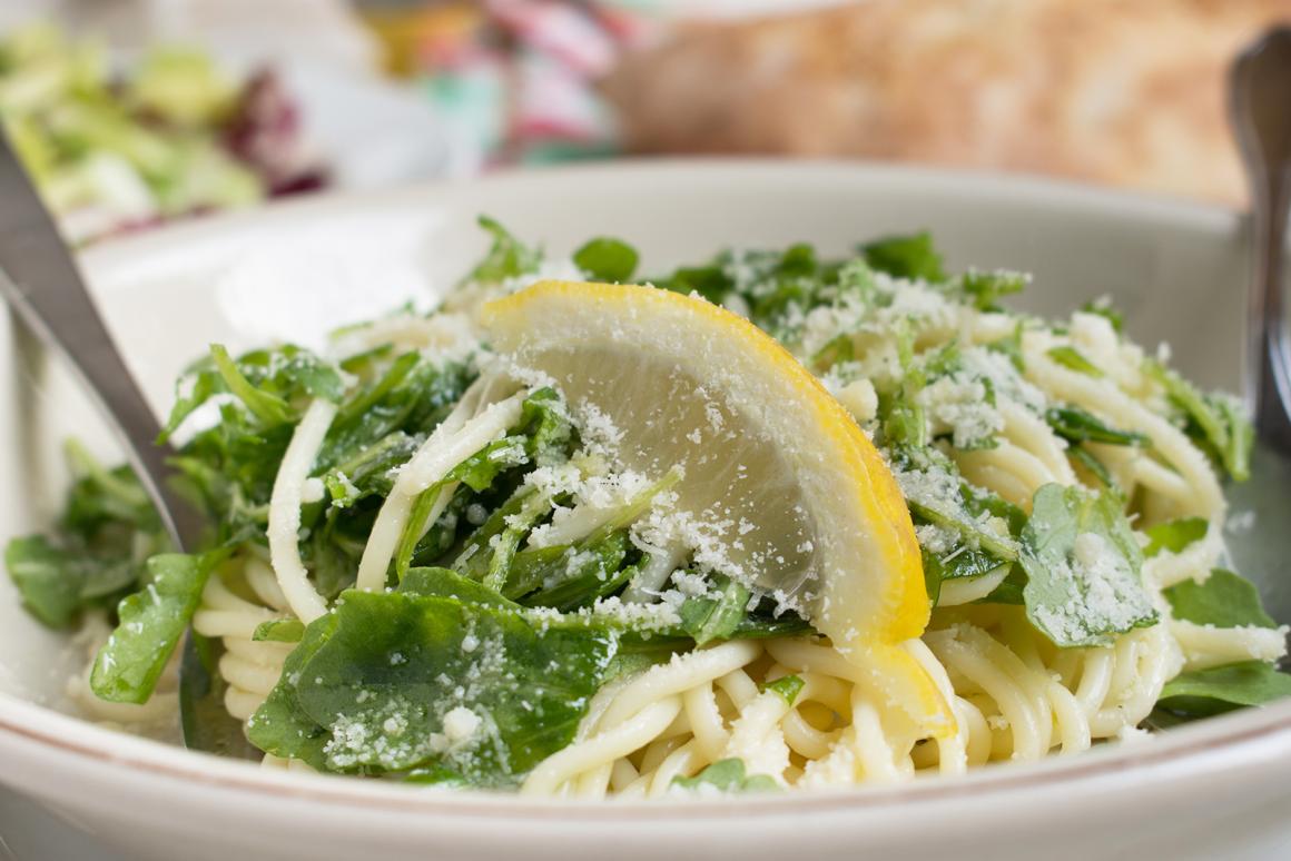 Rucola-Lemon-Spaghetti