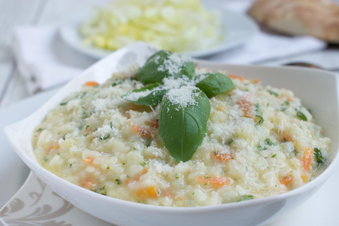 Basilikumrisotto
