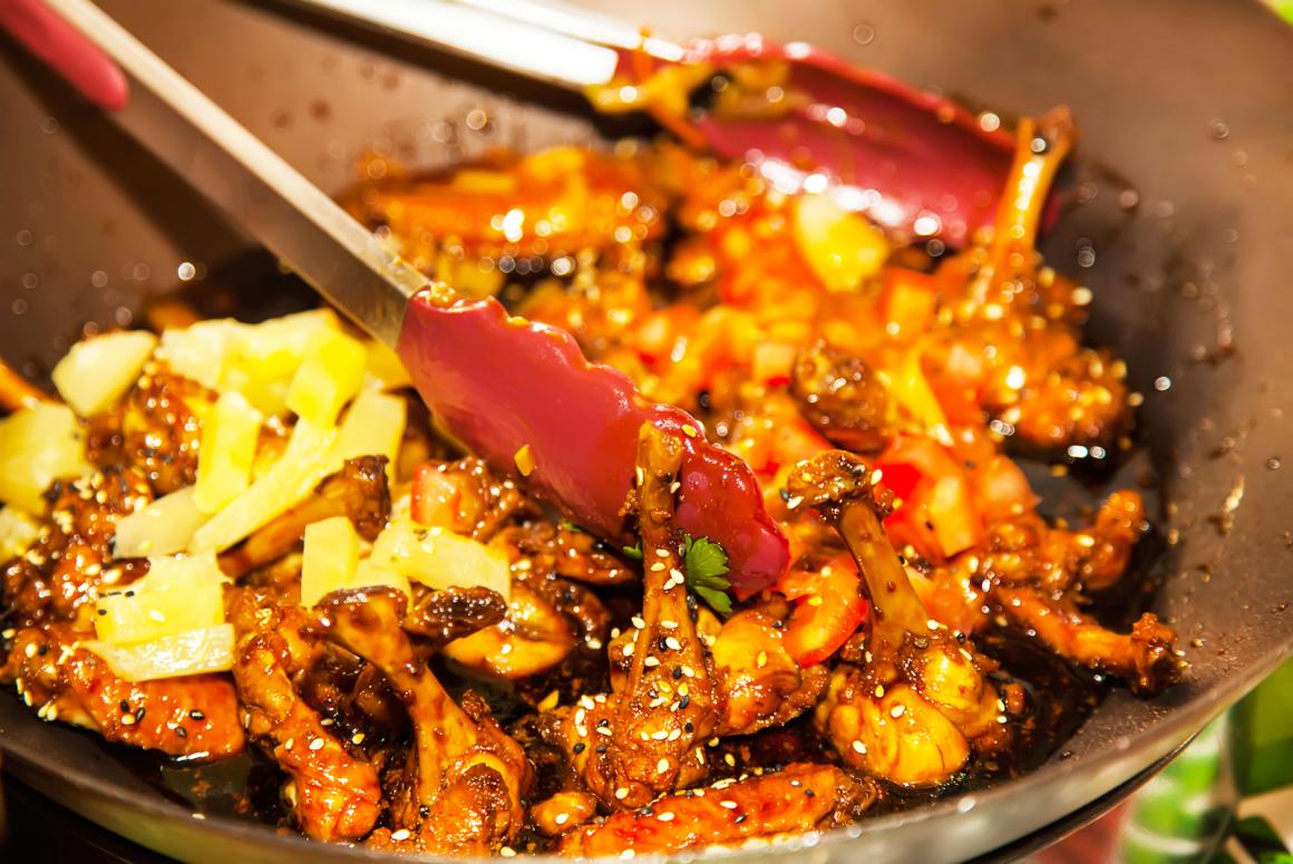 Entenbrust asiatisch mit Ananas