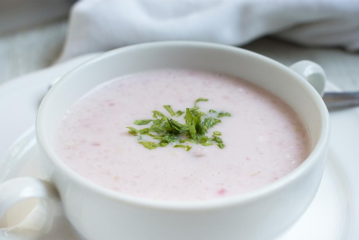 Schnelle Radieschencremesuppe