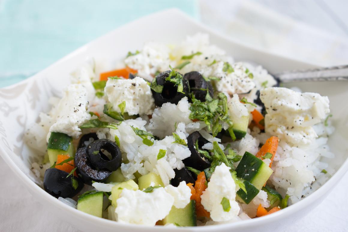 Griechischer Reissalat - Rezept