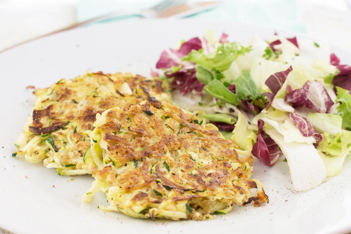 Reibeküchlein mit Zucchetti