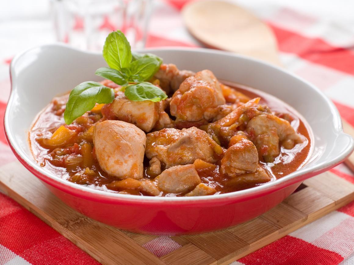 Poulettopf mit Gemüse