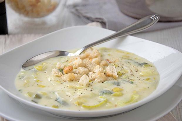 Rahmlauch Suppe