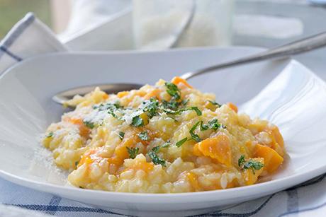 Kürbisrisotto