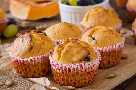 Kürbismuffin
