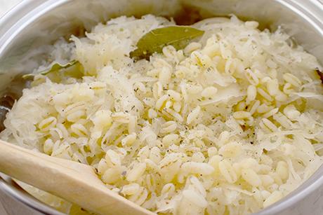 Gersten-Sauerkraut