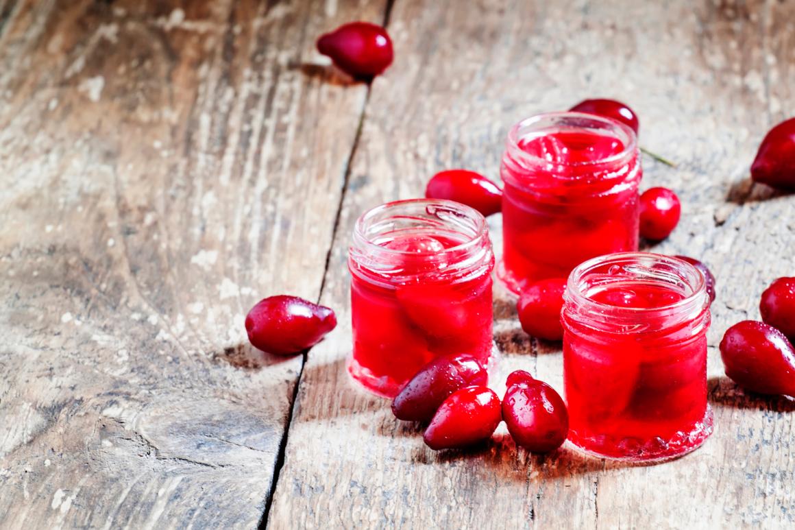 Kornelkirschen-Konfitüre